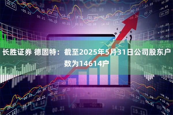 长胜证券 德固特：截至2025年5月31日公司股东户数为14614户